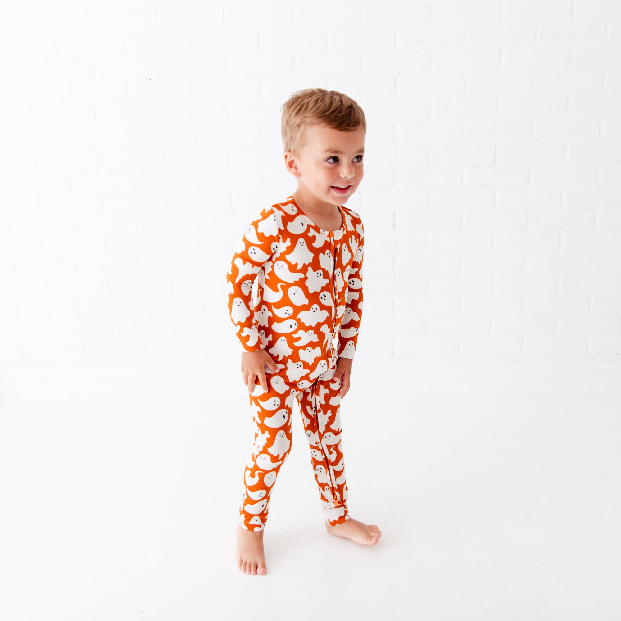 Paranormal Naptivity Bamboo Convertible kids Footed Pajamas | Dreamiere