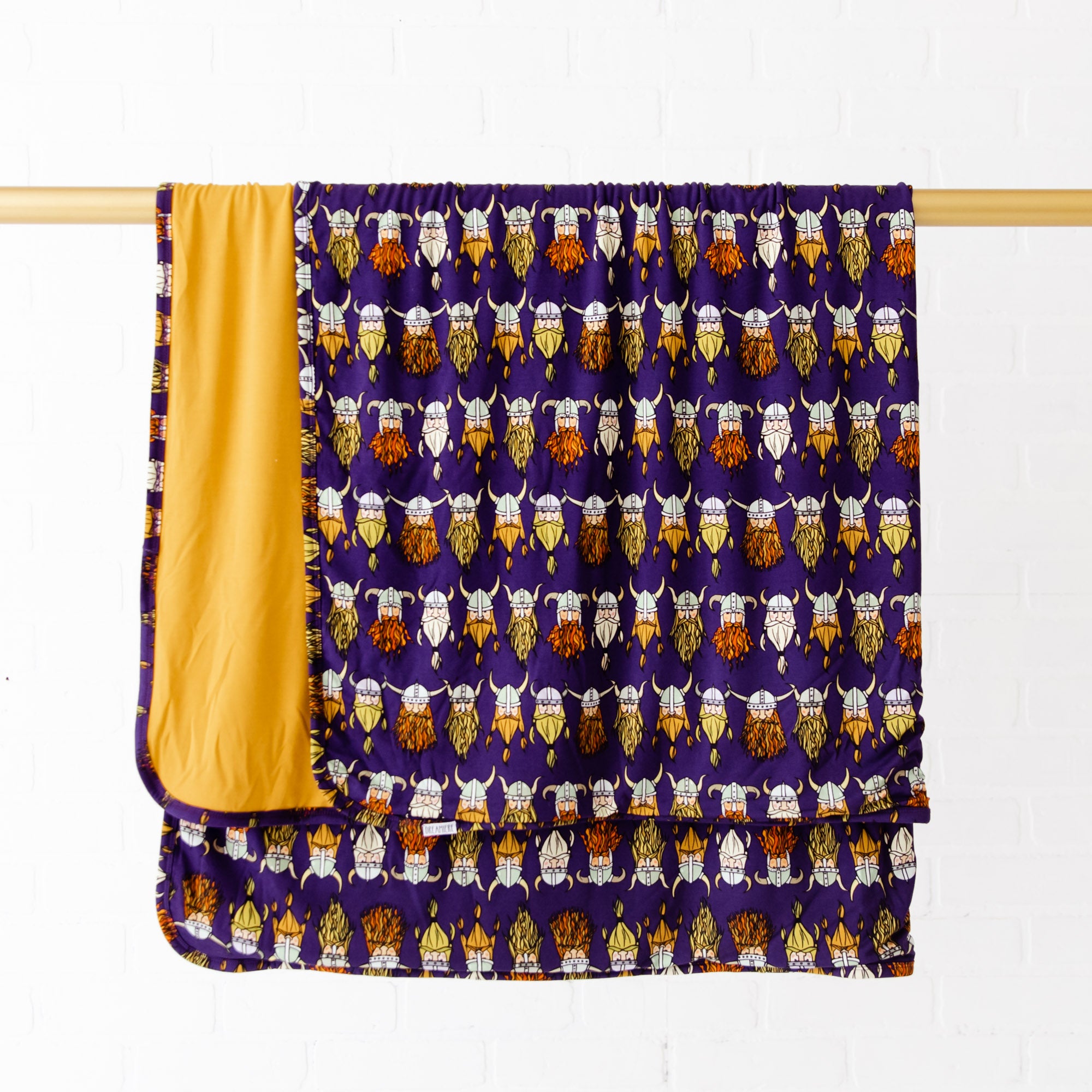 Nordic Revival Bamboo Reversible Baby Blanket Dreamiere