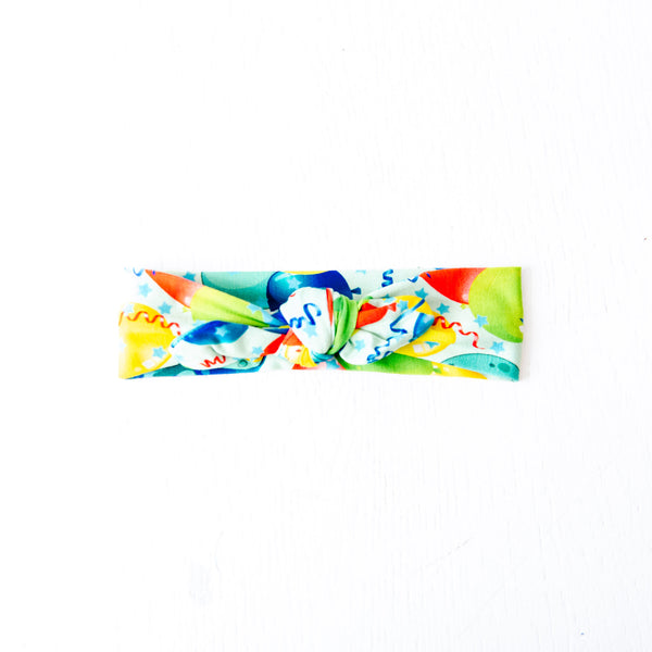 It's Party Time Topknot Headband