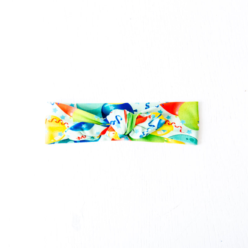 It's Party Time Topknot Headband