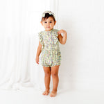 Peek-A-Bamboo Bubble Romper
