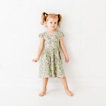 Peek-A-Bamboo Twirler Dress