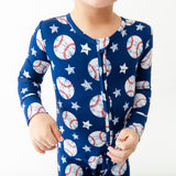 Stars and Strikes Convertible Footie