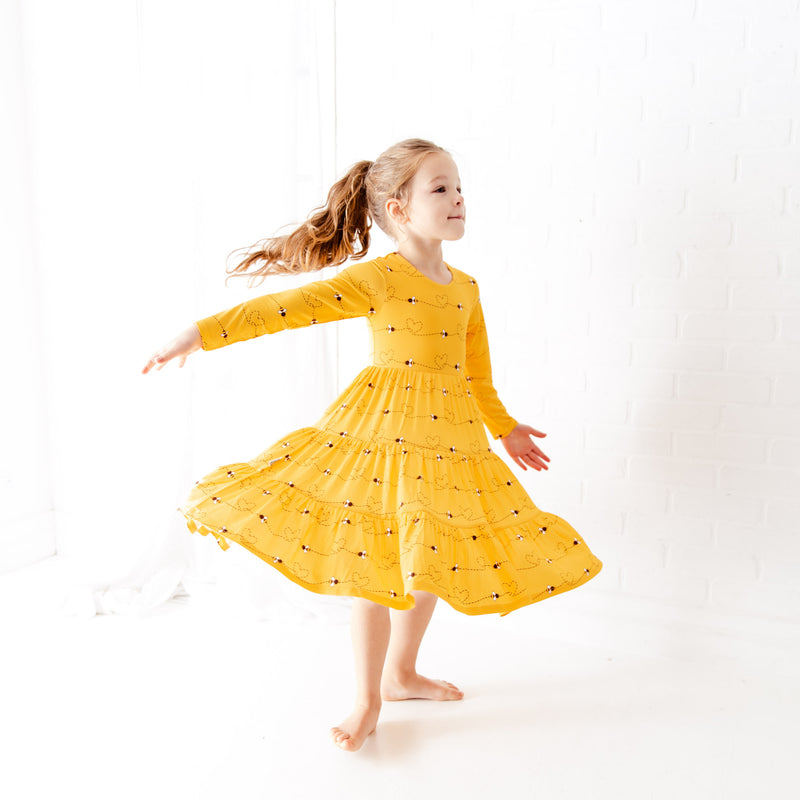 yellow long sleeve swing dress Smihono Womens 1950s Vintage Dresses Mock Neck Long Sleeve A Line Formal Church Cocktail Swing Dress with Belt Yellow XXL