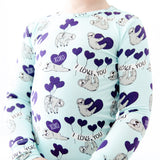 Slow Much Love Two Piece Pajamas Set