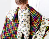 Technicolor Vision Two Piece Pajamas Set