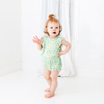 Born To Bloom Bubble Romper
