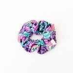 Electric Blooms Scrunchie