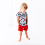 First REST-Ponders Basic Tee And Short Set