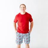 First REST-Ponders Men's Sleep Shorts and Tee