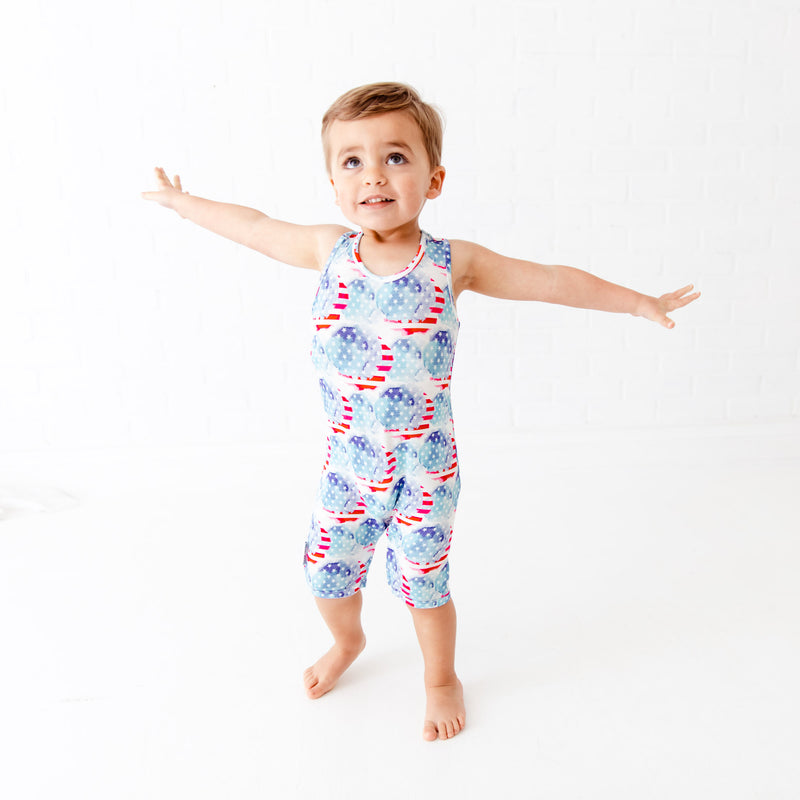 Young, Wild & Free Shortie Tank Romper