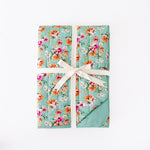 Flower Child Quilted Adult Bamboo Blanket - Two Layer