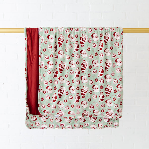 We Believe Reversible Blanket - Wintergreen