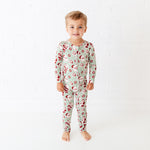 We Believe Convertible Footie - Wintergreen