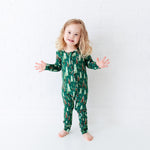 Pining Fir You Convertible Footie