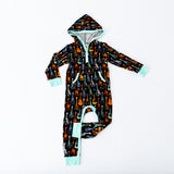 Caught In A Jamm Hooded Romper