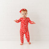 Love To The Rescue Ruffle Convertible Footie
