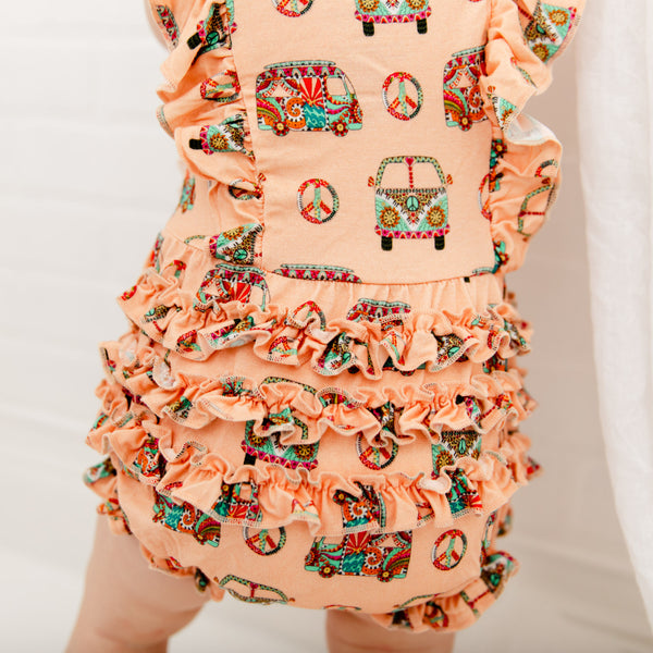 Hippie Camper Bubble Romper