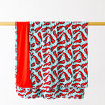 What's Crackin Reversible Blanket