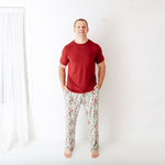 We Believe Men's Short Sleeve Loungewear - Wintergreen