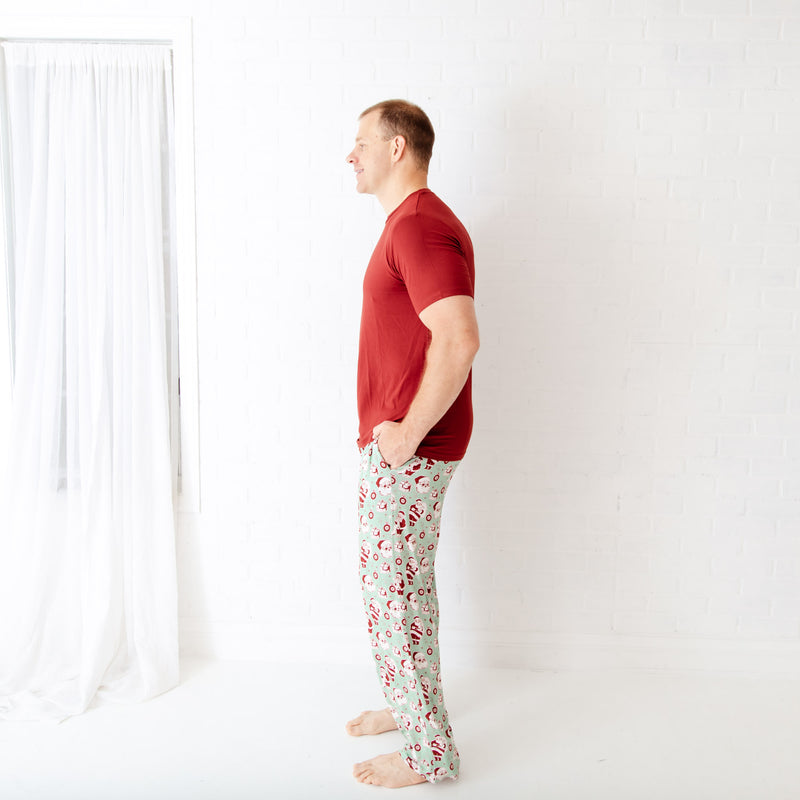 We Believe Men's Short Sleeve Loungewear - Wintergreen