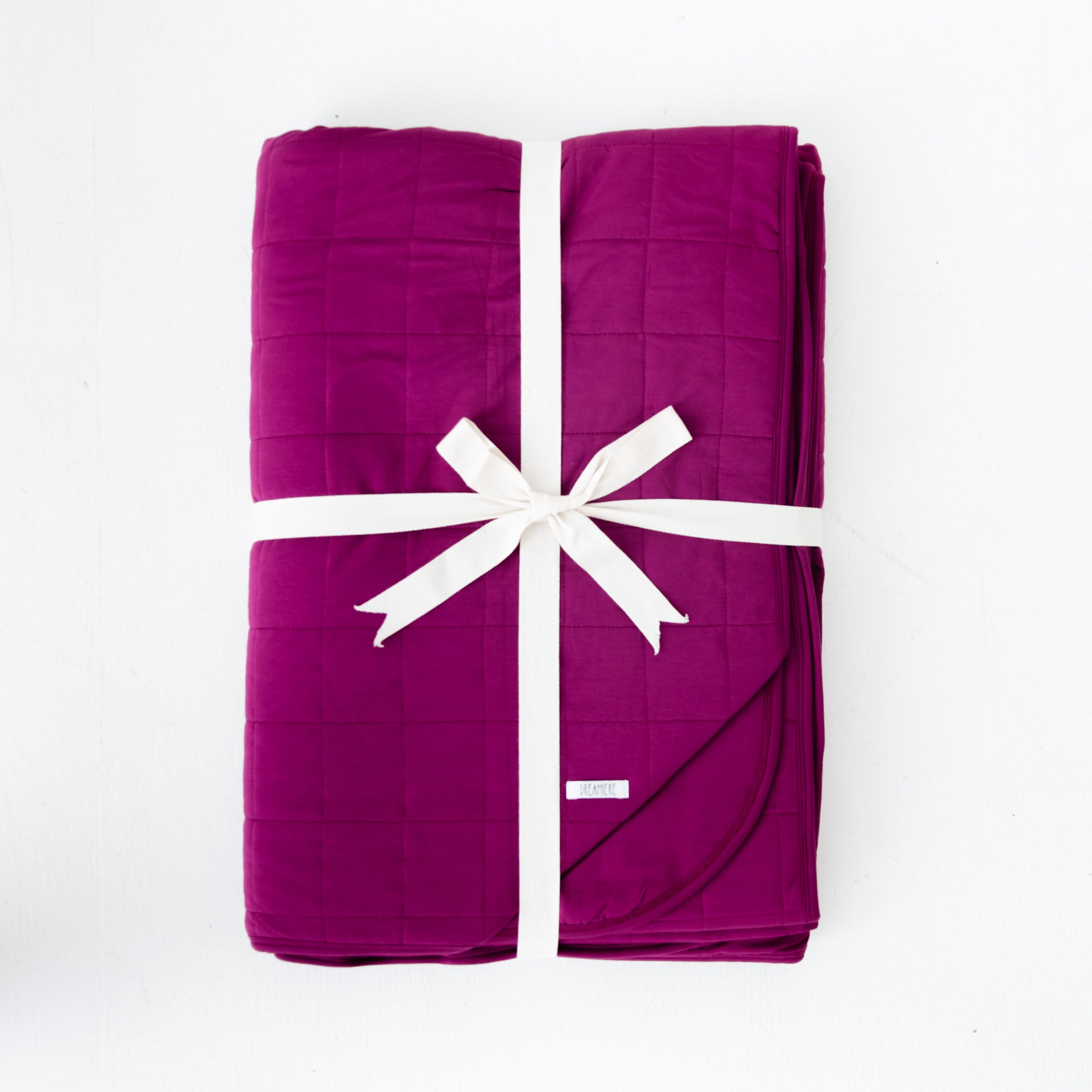 Mulberry Quilted Bamboo Blanket Dreamiere
