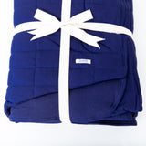 Midnight Quilted Adult Bamboo Blanket - Three Layer