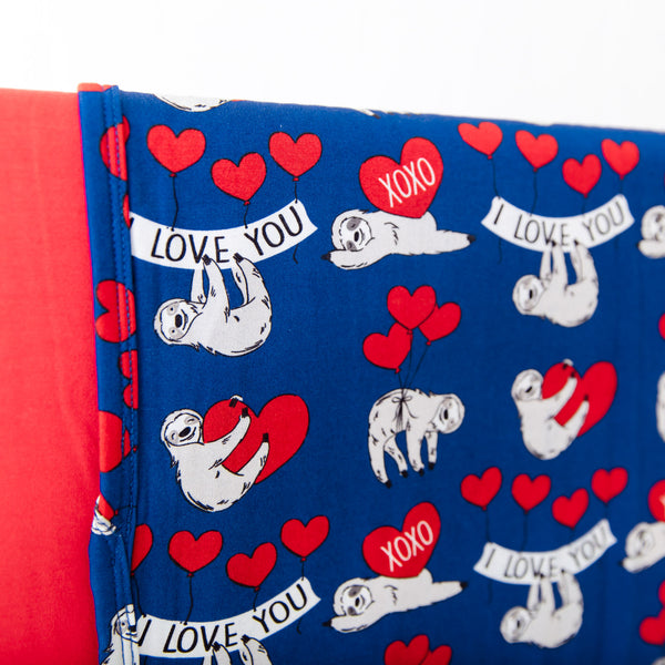 Slow Much More Love Reversible Blanket