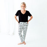 Pandamonium Women's Short Sleeve Loungewear