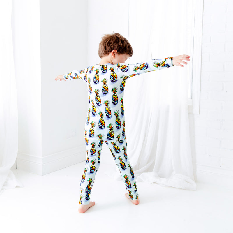Tropi-Cool Two Piece Pajamas Set