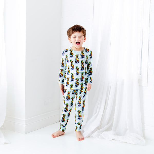 Tropi-Cool Two Piece Pajamas Set