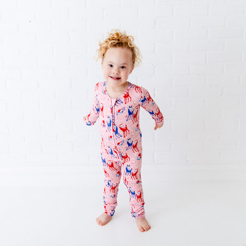 Deer To My Heart Convertible Footie