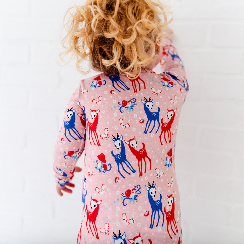 Deer To My Heart Convertible Footie