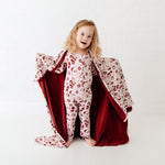 We Believe Convertible Footie - Frosty Pink