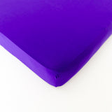 Electric Purple Crib Sheet