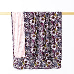 What Dreams May Plum Reversible Blanket