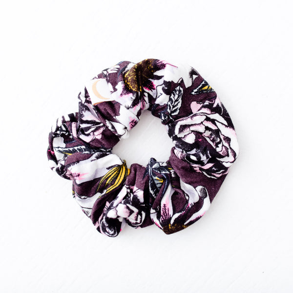 What Dreams May Plum Scrunchie