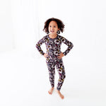 What Dreams May Plum Two Piece Pajamas Set