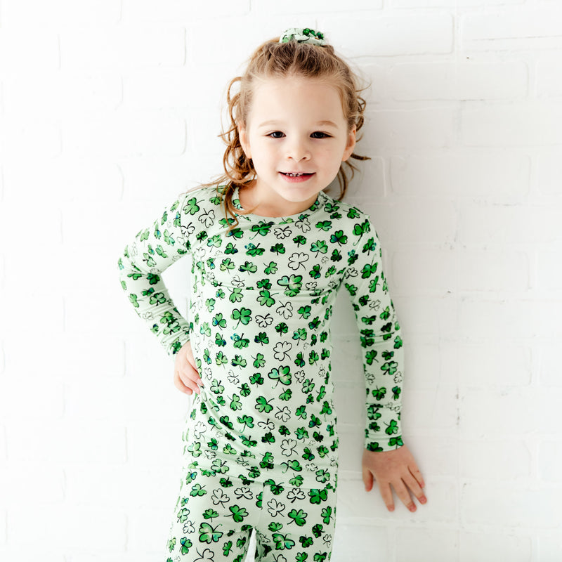 Irish You Were Sleeping Two Piece Pajamas Set