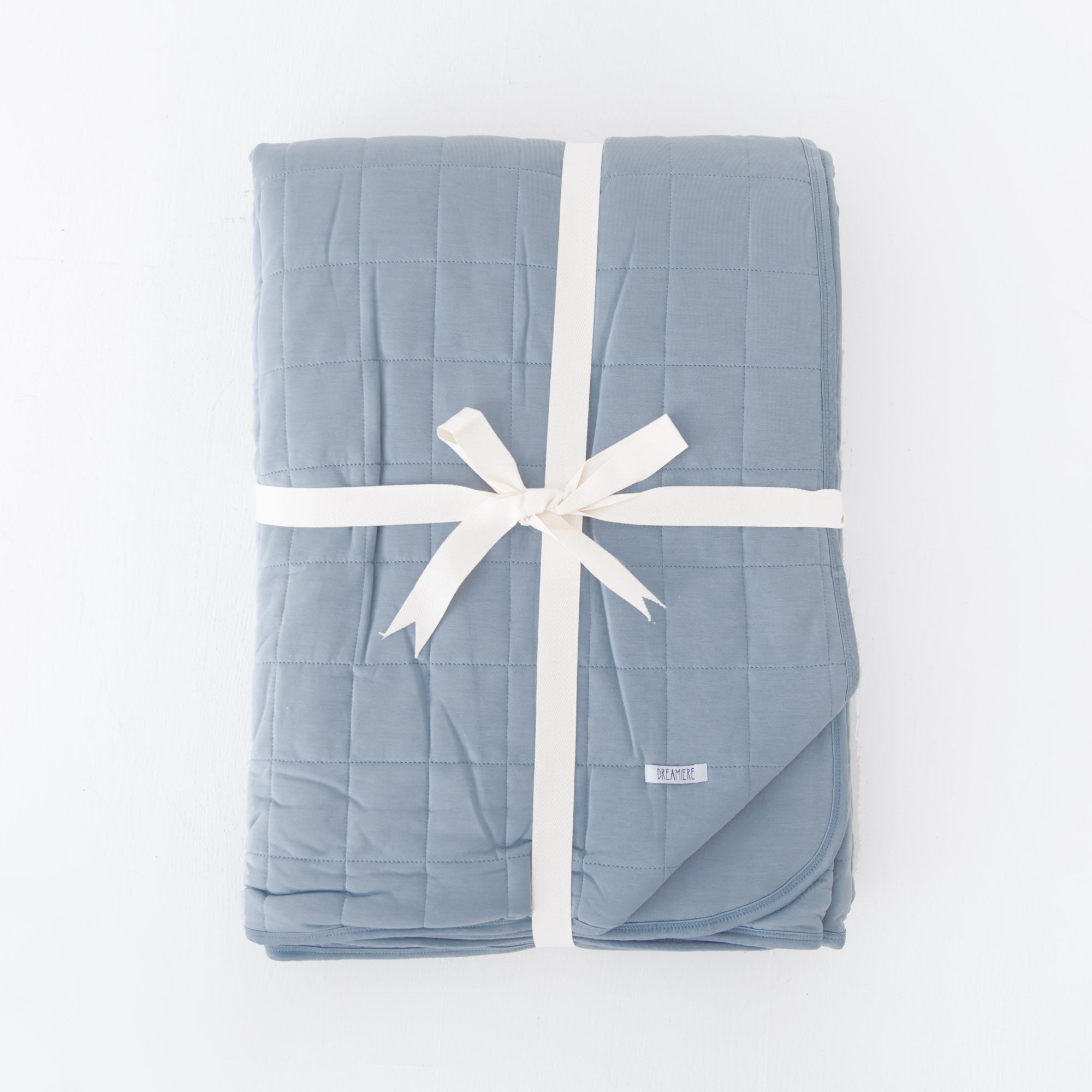 TangerineQuilted Bamboo Blanket