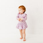 Snug As A Bug Long Sleeve Ruffle Romper