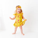 I'd Pick You Flutter Romper