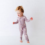 Swan Of A Kind Ruffle Convertible Footie