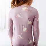 Swan Of A Kind Two Piece Pajamas Set