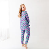 Electric Blooms Women's Long Sleeve Loungewear