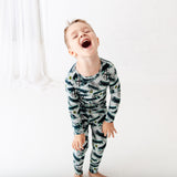 Full Steam To Bed Two Piece Pajamas Set