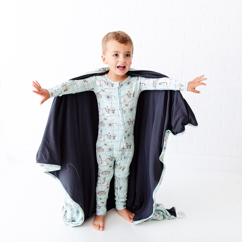 Treasure Nap Reversible Blanket