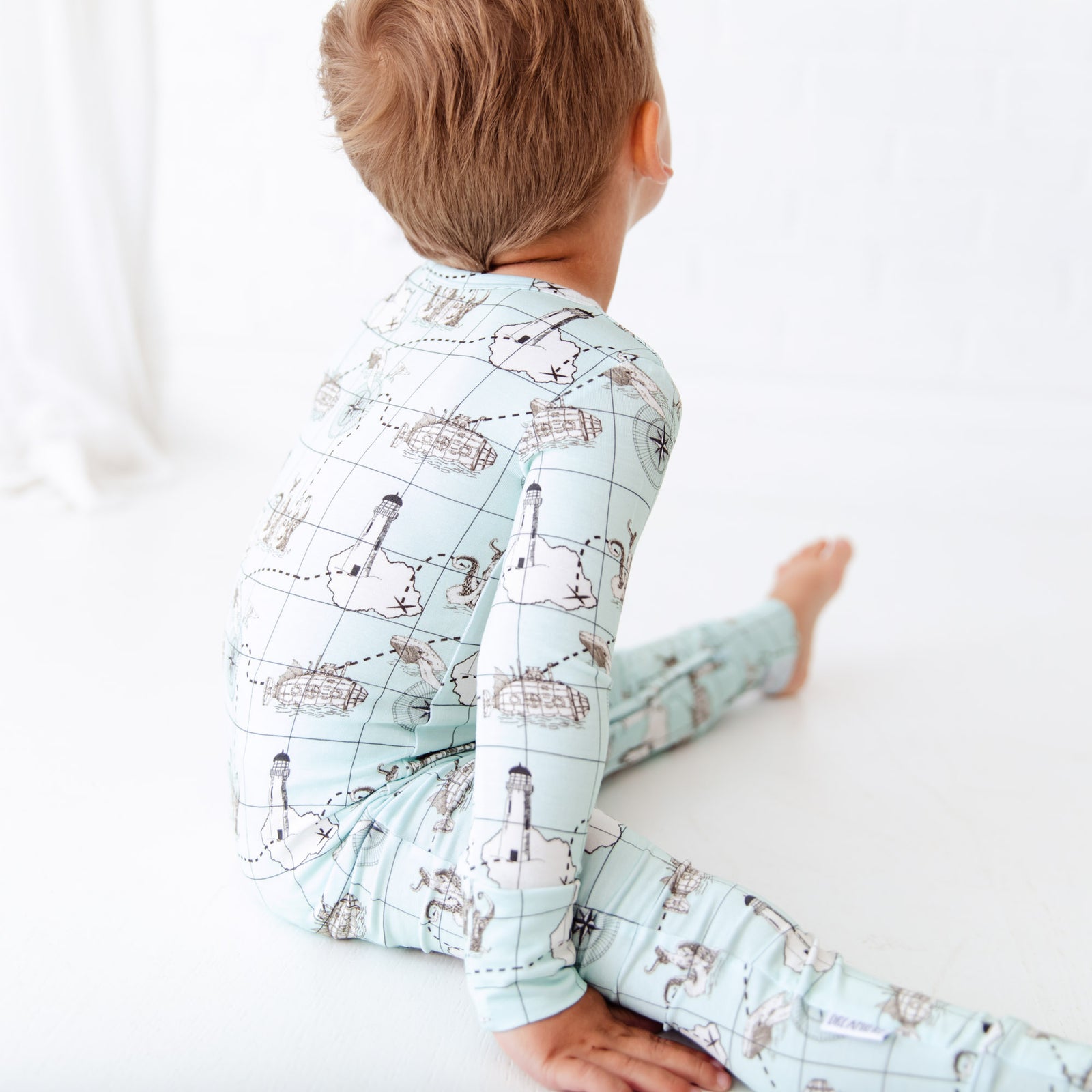 Treasure Nap Kids Bamboo Footie Pajamas | Dreamiere