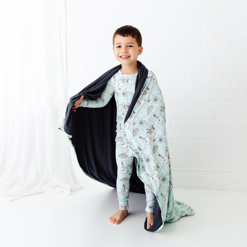 Treasure Nap Reversible Blanket