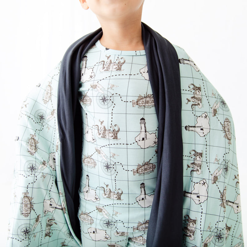 Treasure Nap Reversible Blanket